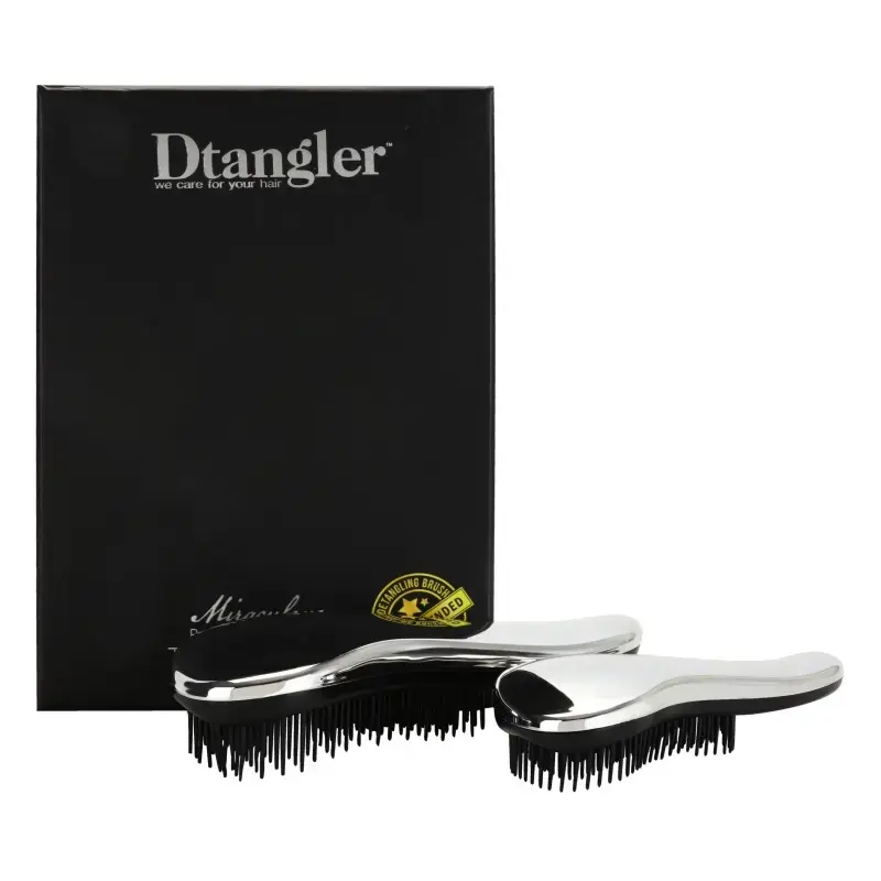 Dtangler Miracle Silver Hair Brush Gift Set