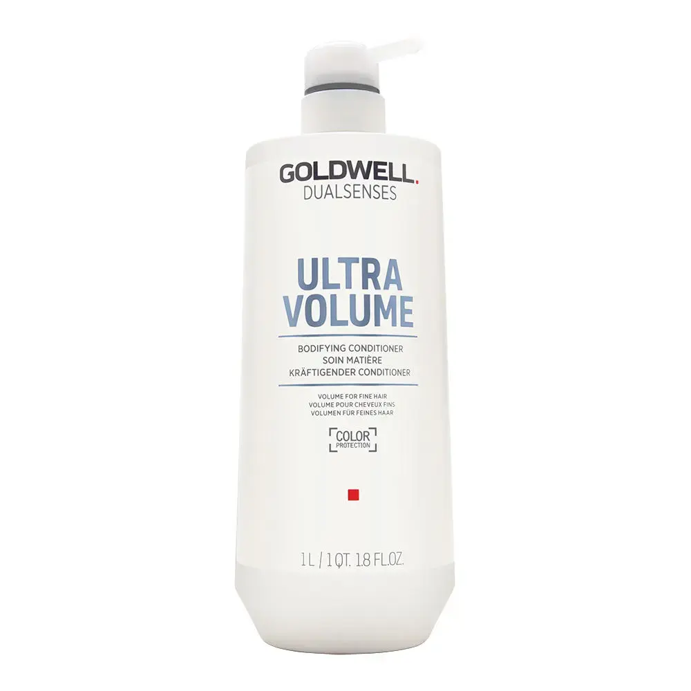 Goldwell Dual Senses Ultra Volume Bodifying Conditioner 1000Ml in Clear