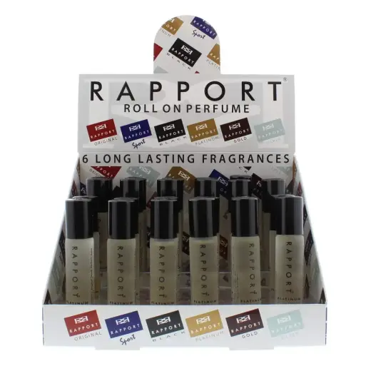 Set, Eden Classic, Rapport Platinum, Eau De Parfum, For Men, 24 pcs, 10 ml