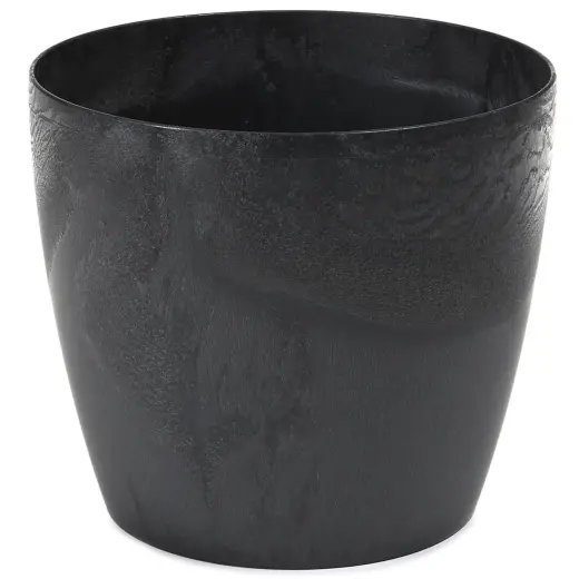 Puķu pods Magnolija 180x159mm, betona tumši pelēks