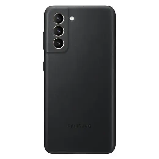 EF-VG996LBE Samsung ādas maciņš telefonam Samsung Galaxy S21+ Plus melns