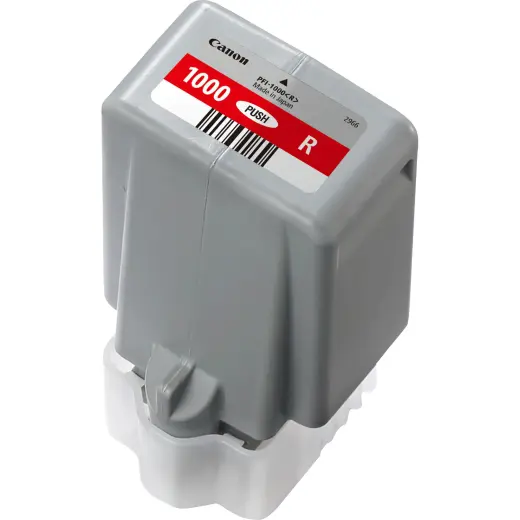 Tintes kārtridžs Canon PFI-1000R 0554C001 sarkans