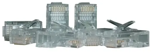 RJ45 Cat.6 universal solid | stranded 8P8C 100pcs