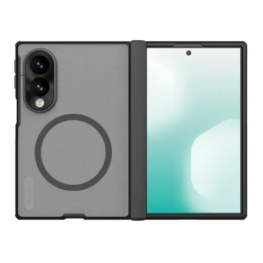 Nillkin Super Frosted Shield Fold чехол с поддержкой MagSafe для телефона Samsung Galaxy Z Fold 8 (F971) прозрачный