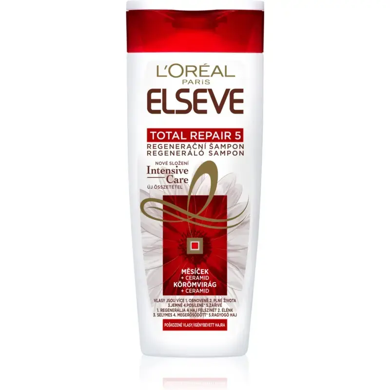 L’oréal Paris Elseve Total Repair 5 Regenerating Shampoo with Keratin 400 Ml
