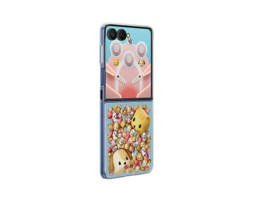 EF-ZF766CTE Samsung FlipSuit Cover for Galaxy Z Flip 7 Transparent