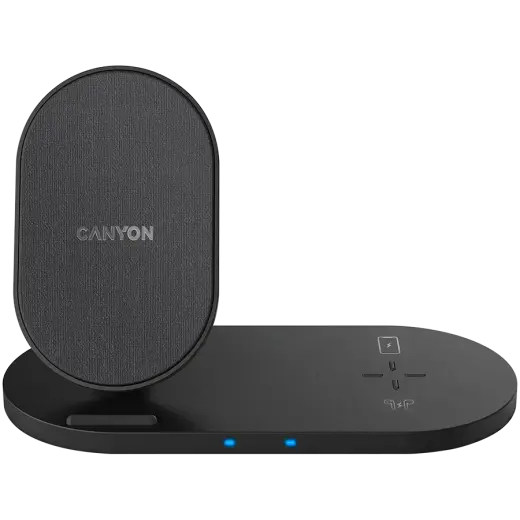 CANYON wireless charger WS-202 10W 2in1 Black