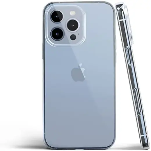 Fusion Ultra Back Case 2 mm protect silicone case for Apple iPhone 13 transparent