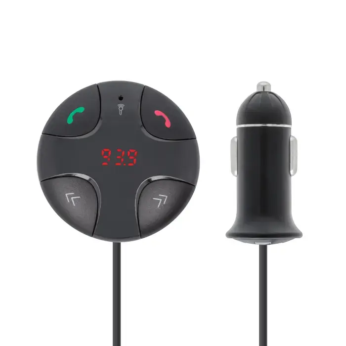 Forever TR-310 Bluetooth 3.0 FM Transmitter For Car Radio + Charger USB 2.1A Black