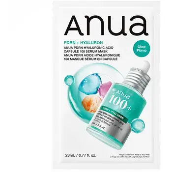 Anua PDRN Hyaluronic Acid Capsule 100 Mask - Pleťová maska 23ml