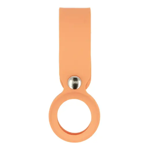 Silicone loop for Airtag orange