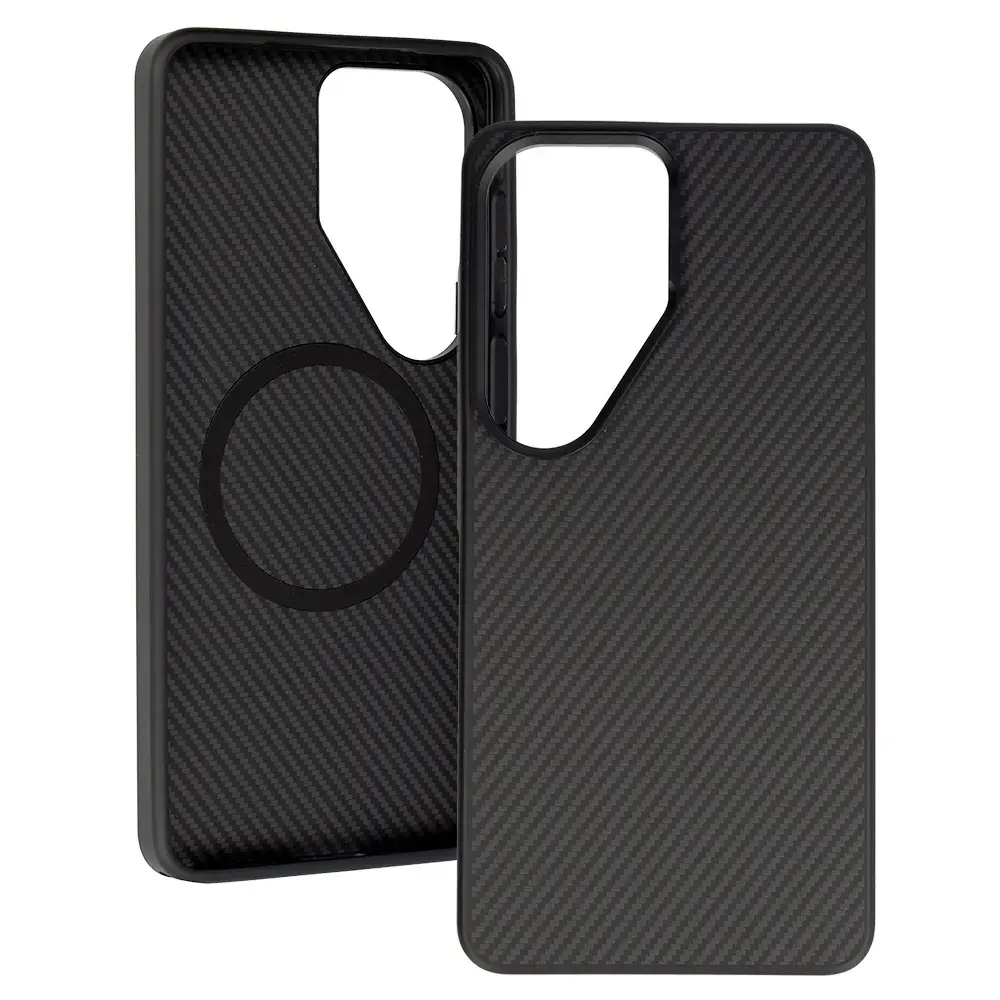 Liavec Carbon Core maciņš telefonam Samsung Galaxy S26 Ultra (S948) melns