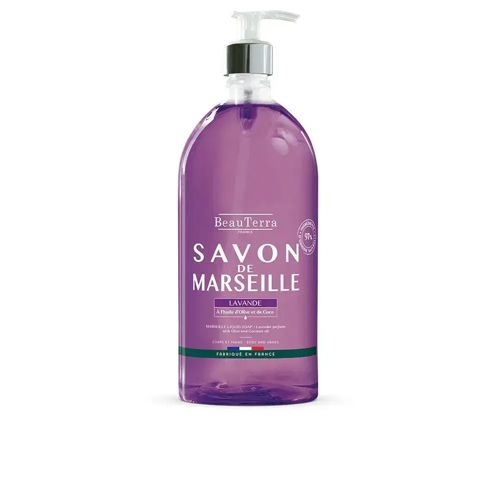 BEAUTERRA Marseille Lavender Soap 1000ml (3401360094581)