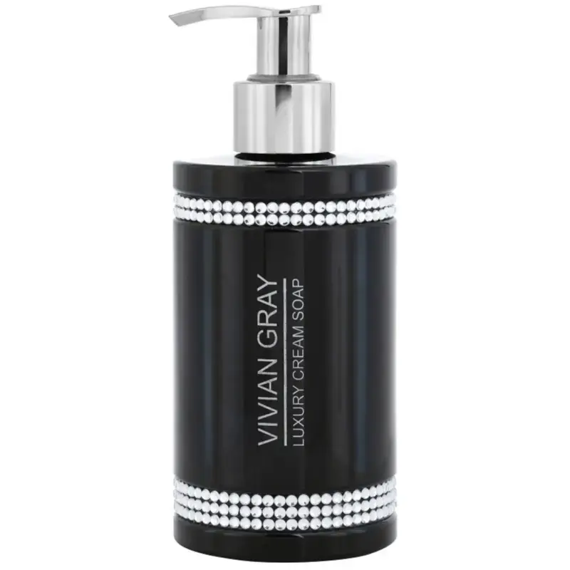 Vivian Gray Black Crystals Luxury Cream Soap - 250ml