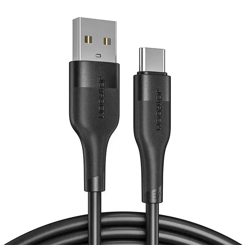 Joyroom USB cable - USB Type C for charging | data transmission 3A 1m black (S-1030M12)