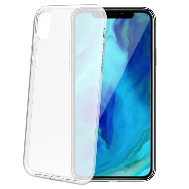 Fusion Ultra Back Case 1 mm Izturīgs Silikona Aizsargapvalks Priekš Apple iPhone XR Caurspīdīgs