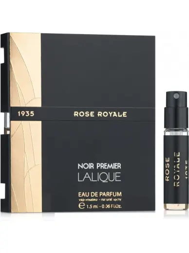Lalique, Noir Premier - Rose Royale, Eau De Parfum, Unisex, 1.8 ml *Vial