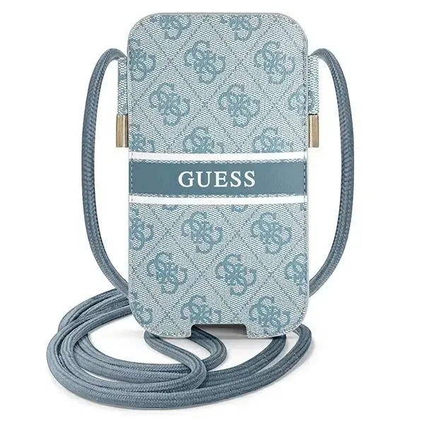 Guess Torebka GUPHM4GDBL 6,1" niebieski|blue hardcase 4G Stripe
