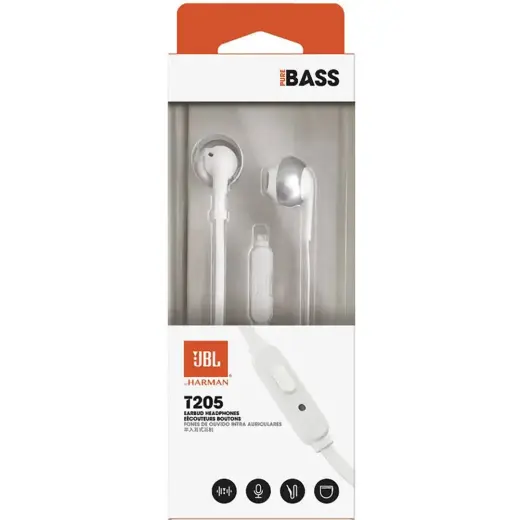 JBL T205 Chrome