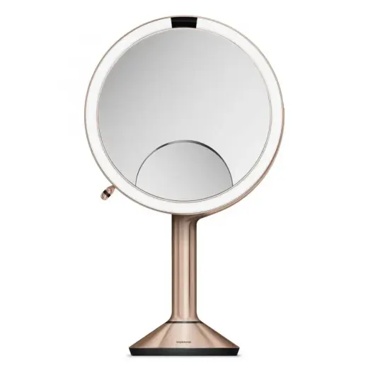 Simplehuman® 1X/5X/10X Touch Sensor Mirror Trio Rose Gold