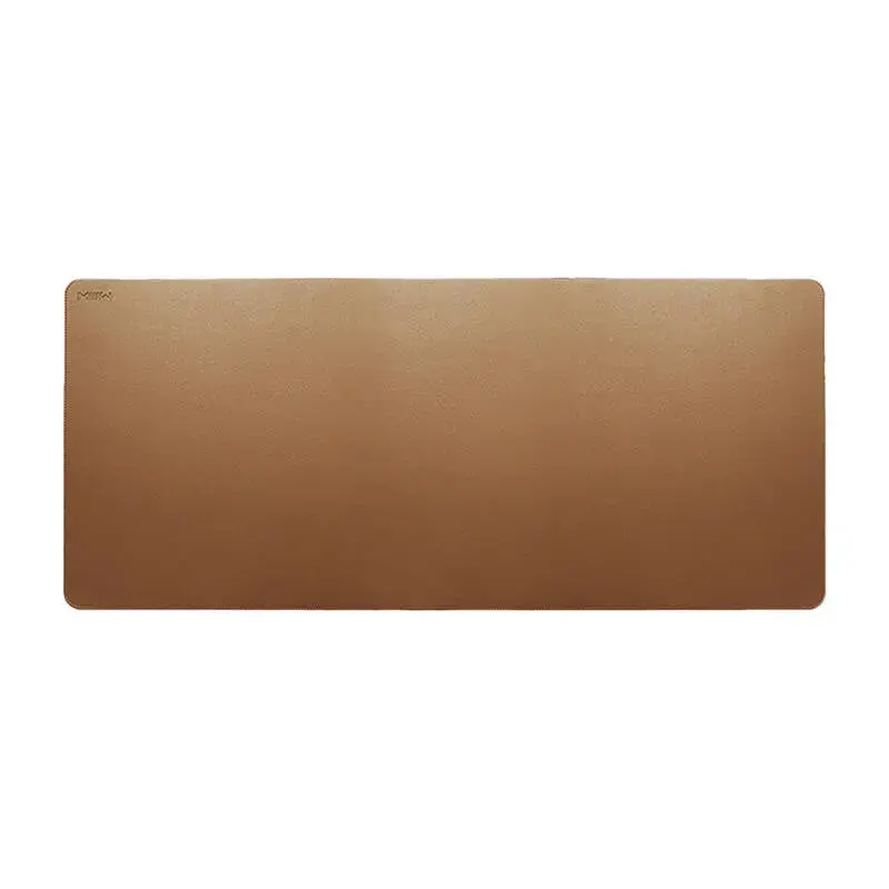 Monochrome leather mouse pad MIIIW (Brown)