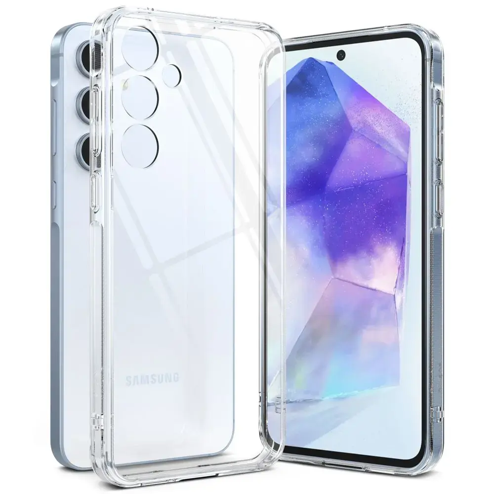 RINGKE FUSION GALAXY A55 5G CAURSPĪDĪGS
