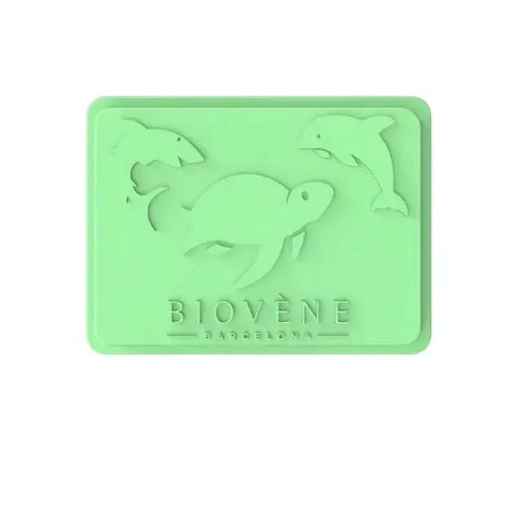 Biovene, Bamboo In-Shower, Storage & Travel, Travel Case, Mint Green