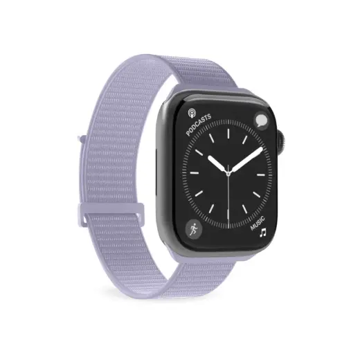 Puro Sport nutikella rihm Apple Watch (38/40/41/42 mm) jaoks | nailonist | lilla