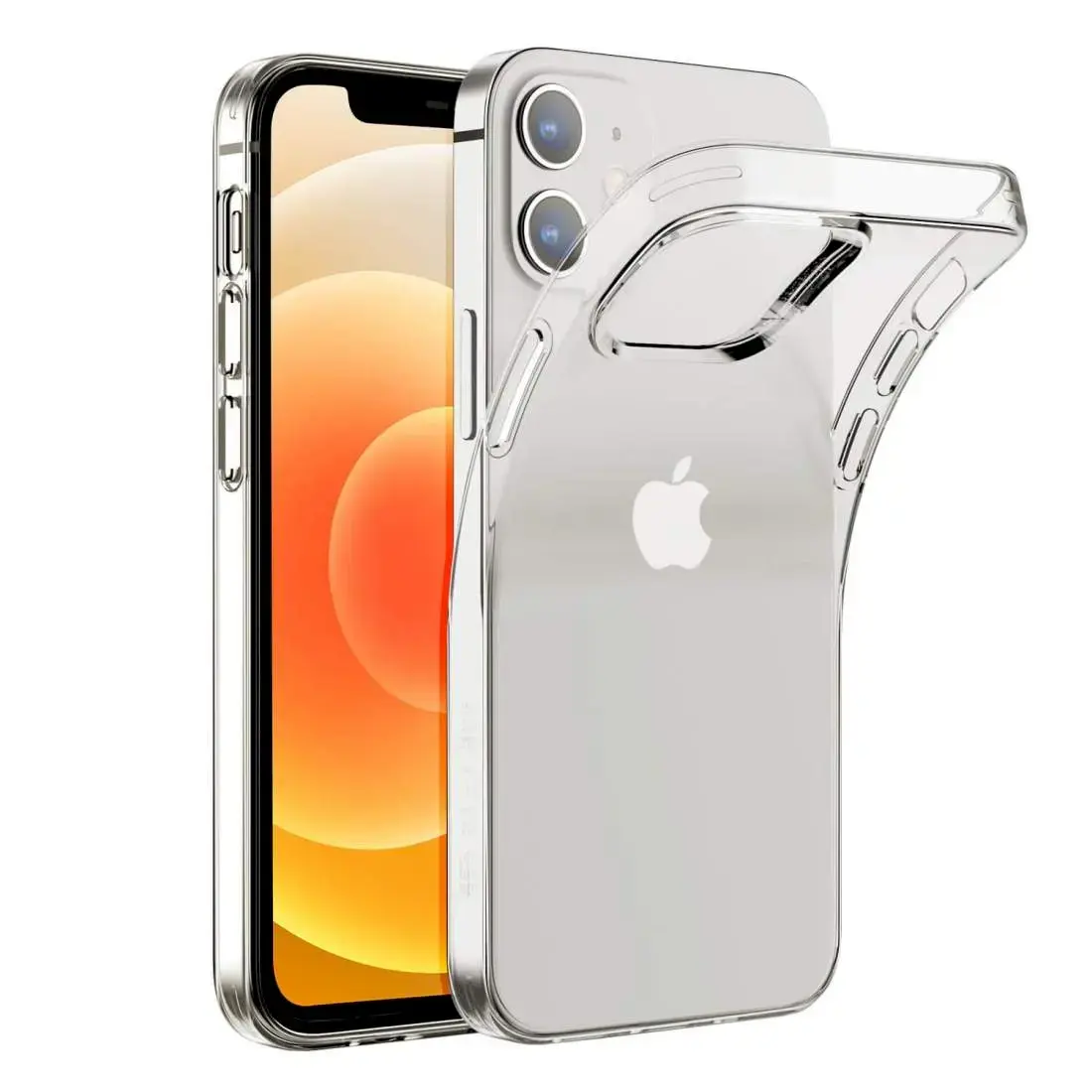 Reals Case ultra 1 mm silicone case for Apple iPhone 12 Mini transparent
