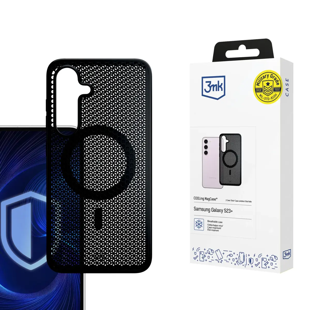 Samsung Galaxy S23+ - 3mk COOLing MagCase