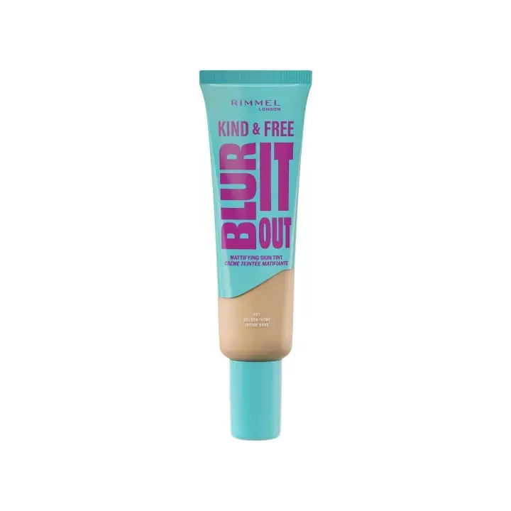 Rimmel London Kind & Free BLUR IT OUT Mattifying Skin Tint 30ml (Various Shades) - 082 Golden Ivory