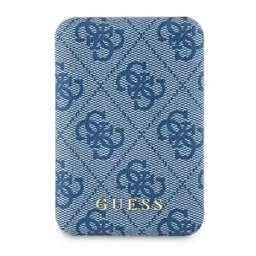 Guess GUPB5FP4EMGB ārējais akumulators (powerbank) | 5000 mAh | 15W | MagSafe | zils