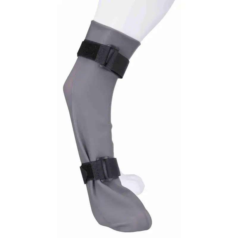 Zeķes ar neslīdošu zoli suņiem : Trixie Protective Sock, silicone, XL: 12 cm/45 cm, grey
