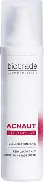 Biotrade Acnaut Hydro Active Moisturizing Face Cream for Problematic Skin (Rehydrating and Nourishing Face Cream) 60 Ml