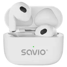 Austiņas Savio TWS-01 PRO White