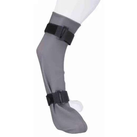 Zeķes ar neslīdošu zoli suņiem : Trixie Protective Sock, silicone, XL: 12 cm/45 cm, grey