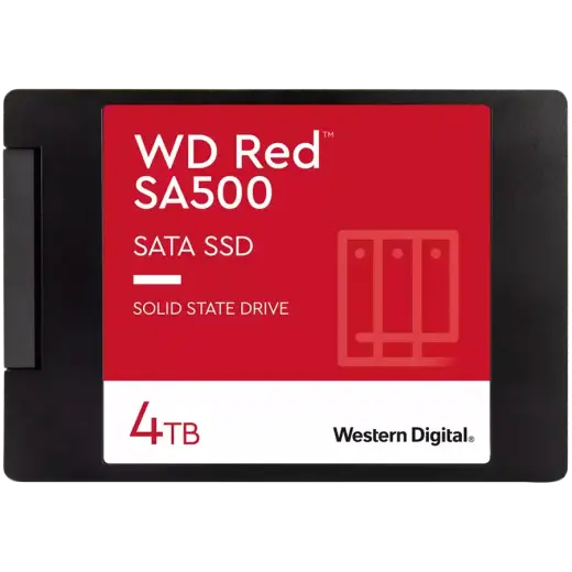 SSD POWERED BY SANDISK  Red (2.5'', 4TB, SATA III 6 Gb/s)