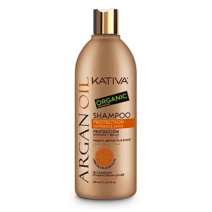 Kativa Argan Oil Shampoo Protection Softness AND Shine 500ml