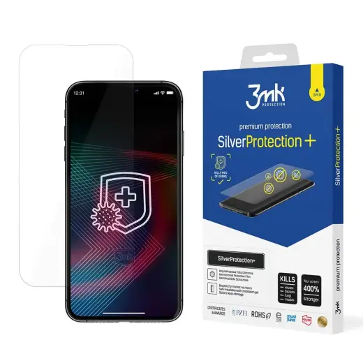 3mk SilverProtection+ aizsargplēve telefona ekrānam iPhone 14 Pro Max