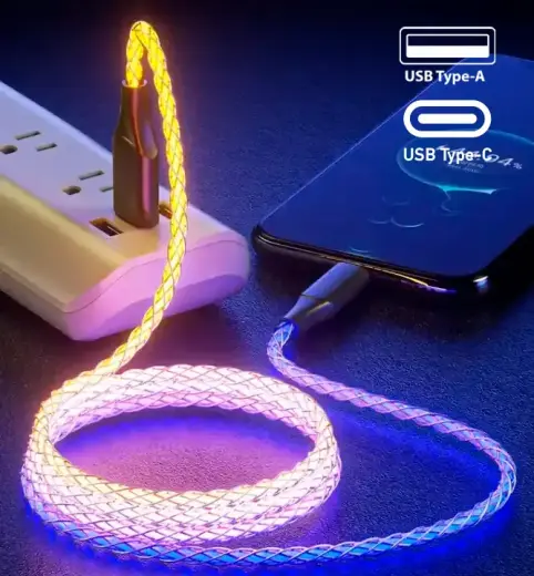 Fusion Accessories data transfer and charging cable | USB-A to USB-C | 30W | 1m