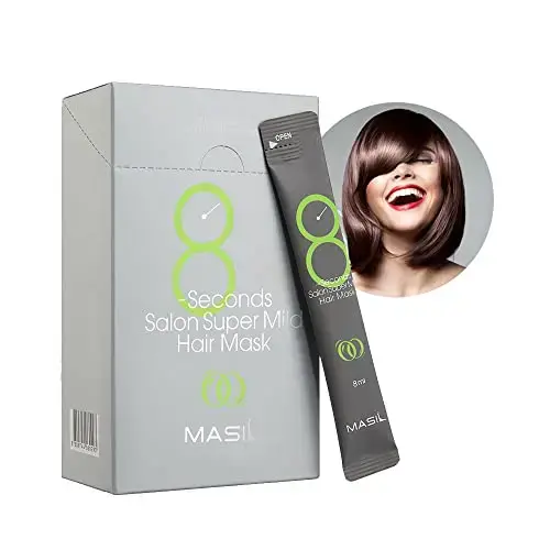 Masil Super Gentle Salon 8 Second Regenerating Mask for Sensitive Scalp - Volume: 20 X 8 Ml