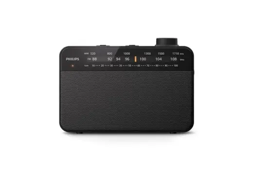 PHILIPS portatīvais radio, melns