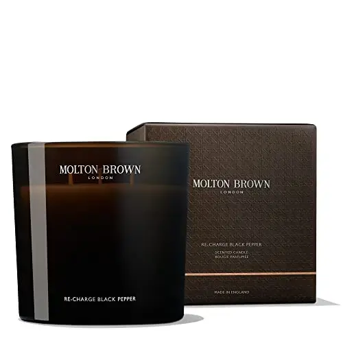 Molton Brown Re-Charge Black Pepper 3 Wick Candle 600g