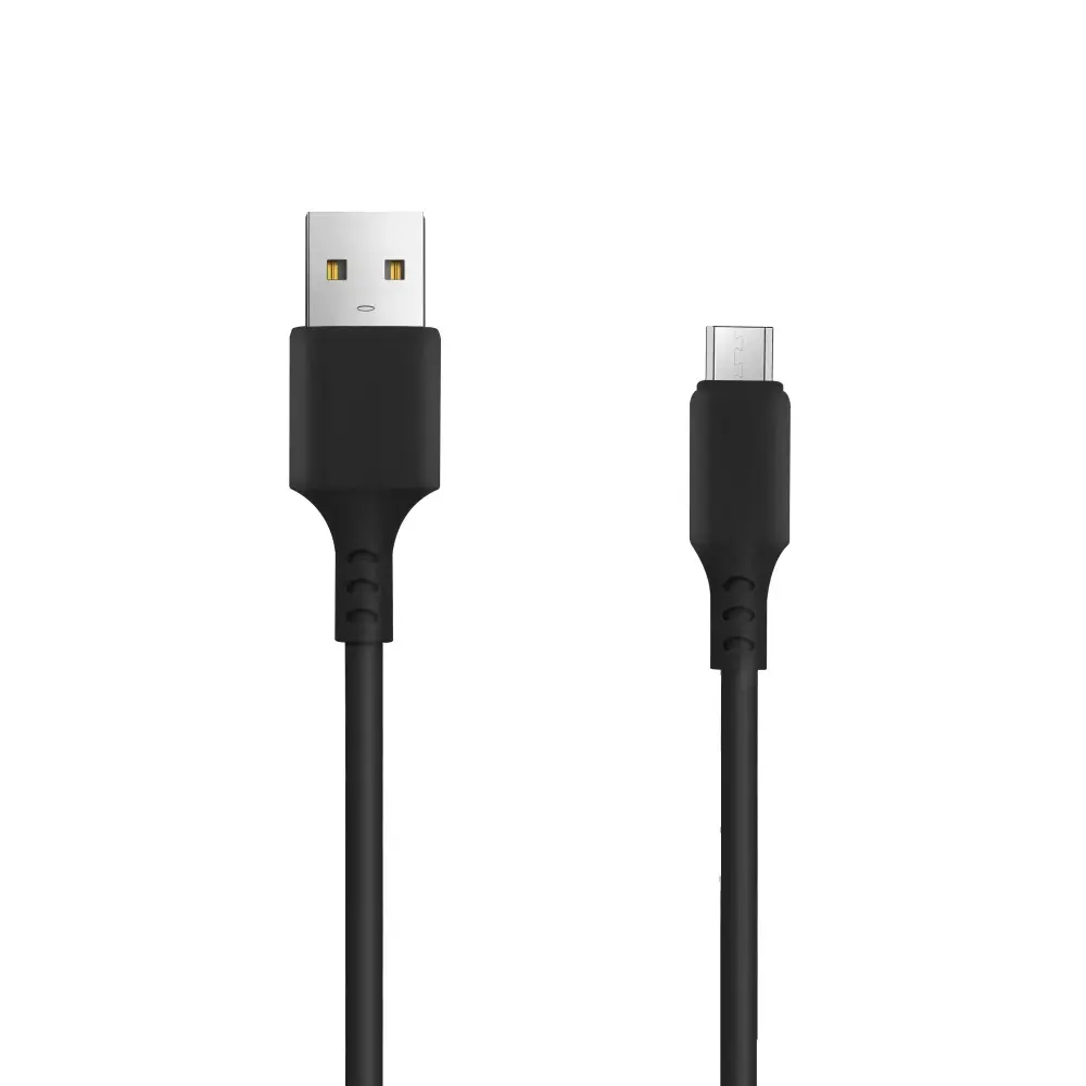 Setty datu pārraides un uzlādes vads | USB-A uz Micro USB | 10W | 1m | melns