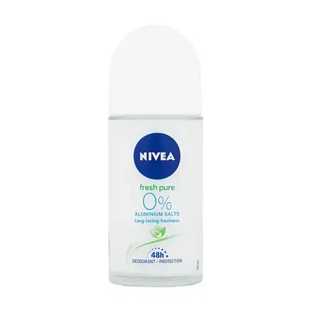 Nivea Fresh Pure Antiperspirant Roll-on Ohne Aluminiumsalze 50 Ml Für Frauen