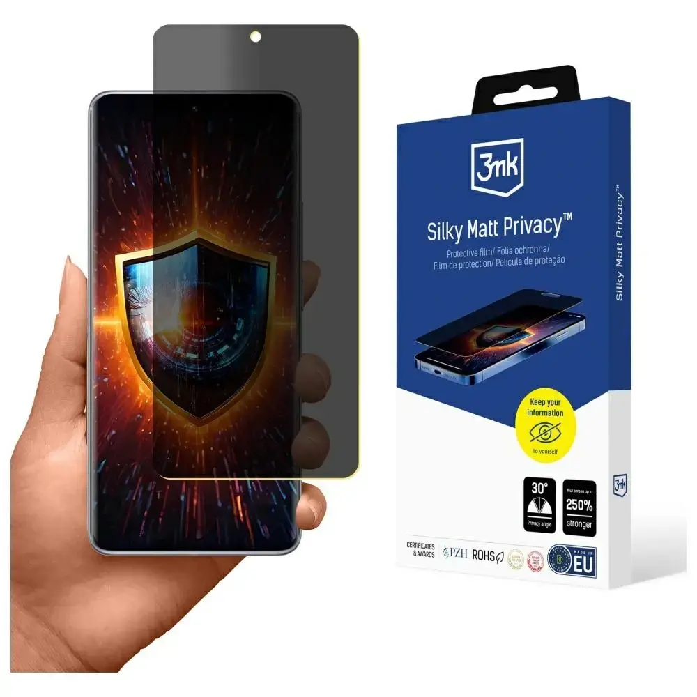 3MK Silky Matt Privacy Screen Protector for POCO X7