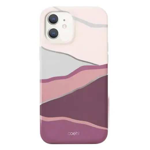 UNIQ etui Coehl Ciel iPhone 12 mini 5,4" różowy|sunset pink