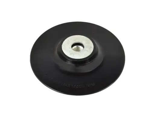 Kummeeritud kiudketta tugialus 125mm M14x2