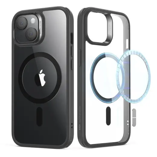 ESR CH HALOLOCK MAGSAFE IPHONE 15 CLEAR|BLACK