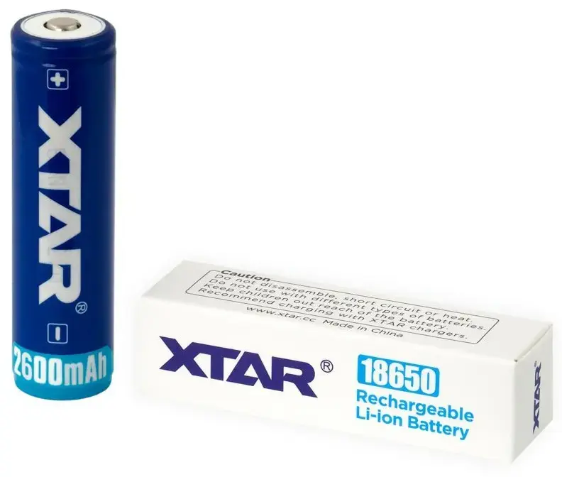 XTAR Akumulators 18650 3.7V 2600mAh